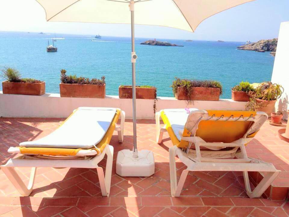 Mirador De La Virgen Atico Con Terraza Y Estudio Sin Terraza Apartment Ibiza Town Ngoại thất bức ảnh